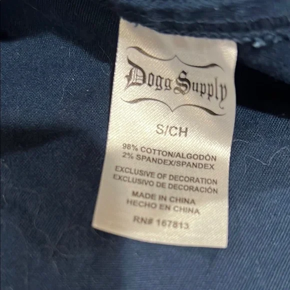 Dogg Supply by Snoop Dogg button down shirt, size small - Picture 6 of 6